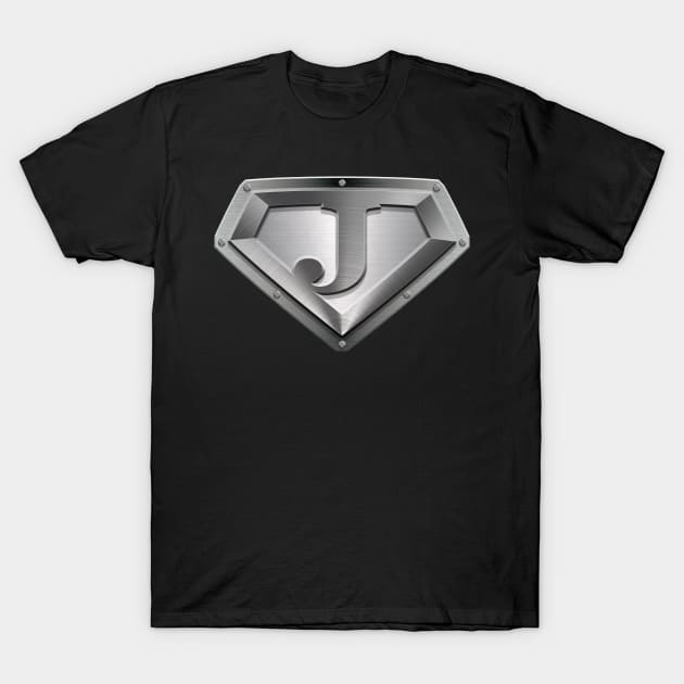 Super Sleek Style J Symbol T-Shirt by TheGraphicGuru